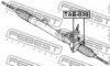 TOYOT 455160D040 Mounting, steering gear